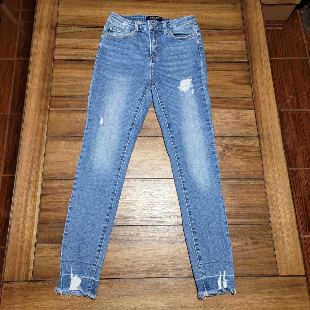 Judy Blue Skinny Fit Straight Denim Jeans - Size 7/28